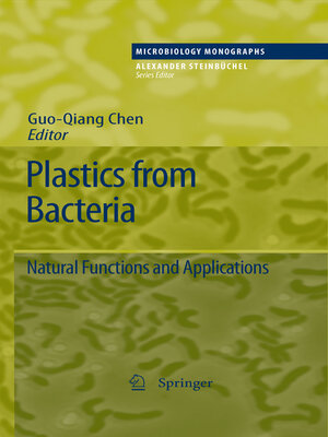 cover image of Plastics from Bacteria